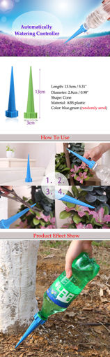 Picture of 4pcs Garden Watering Drip Control Flower Pot Automatic Irrigation Tools Kit