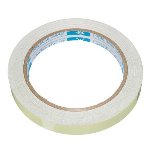 Picture of 12mmx10m Photoluminescent Tape Glow At Darkness Egress Safety Mark Bright Green