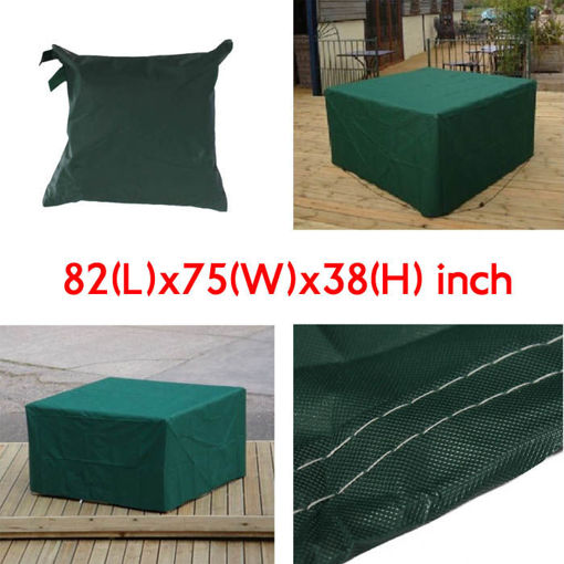 Picture of 210x193x97cm Garden Outdoor Furniture Waterproof Breathable Dust Cover Table Shelter