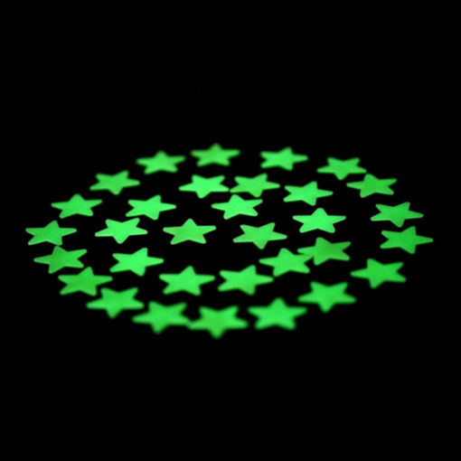 Picture of Honana DX-010 100PCS 3CM Fluorescent Glow Star Wall Sticker Decor Sticker