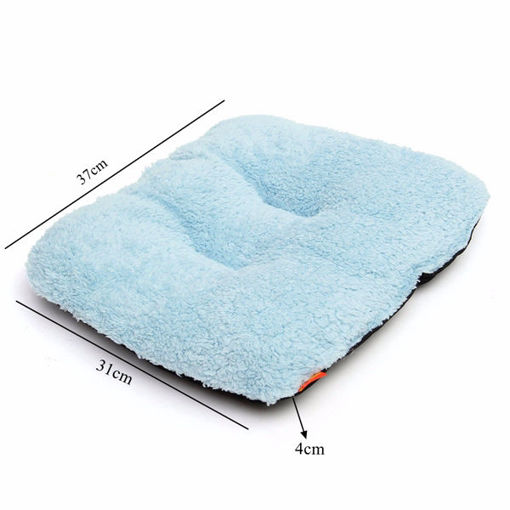 Picture of Ultra Soft Pets Dogs Cats Bed Kennel Pillow Puppy Cushion  Sofa Hot Mat Blanket