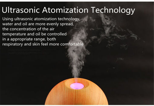 Picture of 130ml USB Aromatherapy Essential Oil Diffuser Ultrasonic Cold Mist Humidifier