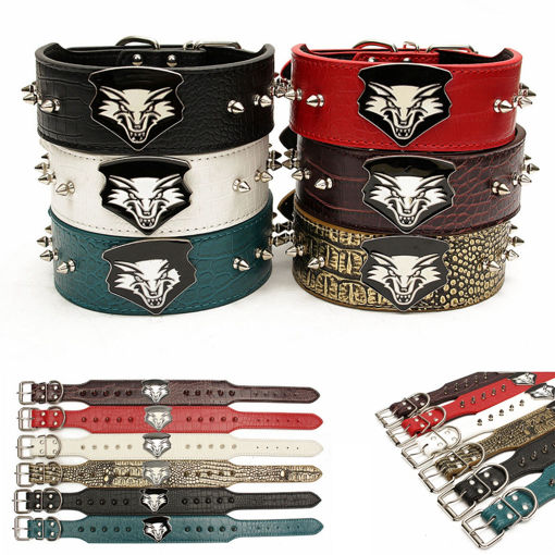 Picture of PU Leather Adjustable Pet Collar