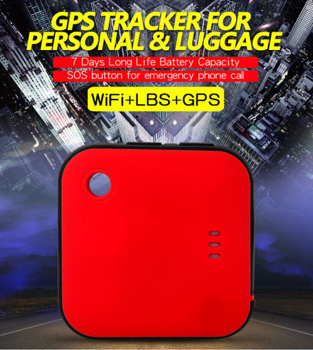 Immagine di Vvcare BC-0803 Mini GPS Tracker Waterproof Anti Lost SOS Call Two Way Audio Real Time Locator for Pe