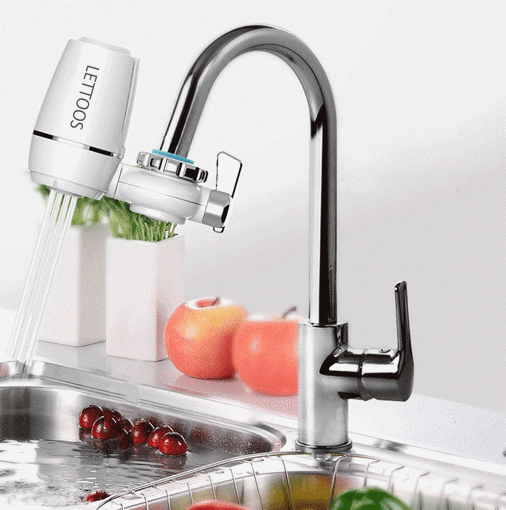 Immagine di LTS-86 Tap Faucets Water Filter Washable Ceramic Faucets Mount Water Purifier