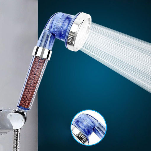 Immagine di Bathroom High Pressure Shower Head Sprayer Handheld Rainfall Water Saving Spa Showerhead