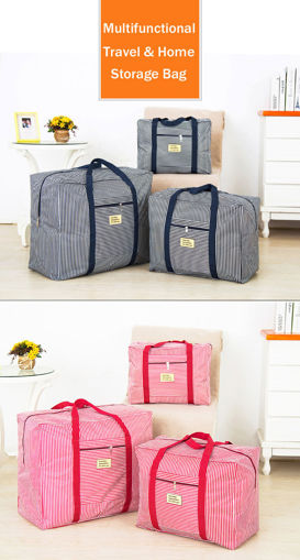 Picture of Honana HN-TB3 Portable Travel Storage Bag Waterproof Large Capacity Folding Quilt Bag Home Organizer