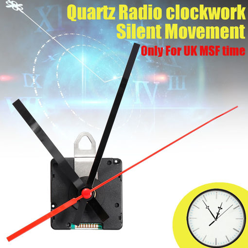 Immagine di UK MSF Time Atomic Radio Controlled Silent Clock Movement DIY Kit