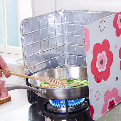 Immagine di New Cooking Frying Pan Oil Splash Screen Cover Anti Splatter Shield Guard Kitchen Tools