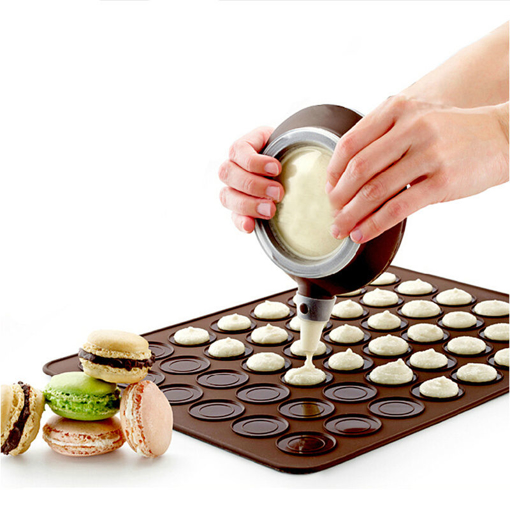 Picture of Silicone Baking Macarons Mat Cake Cookie Chocolate Molds Mould Baking Tool