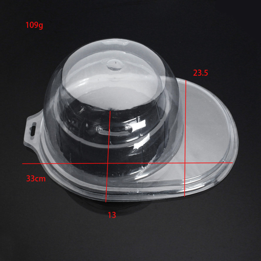 Immagine di Acrylic Clear Baseball Cap Hat Display Case Holder Protector Baseball Hat Holder Packaging